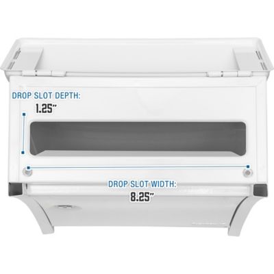 Image showing 5 th Barska Small Locking Wall Mount Drop Box