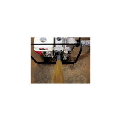 Image showing 7 th Honda Power Equipment 3 in. Gas Powered Trash Pump with Pin Lug Hose Kit