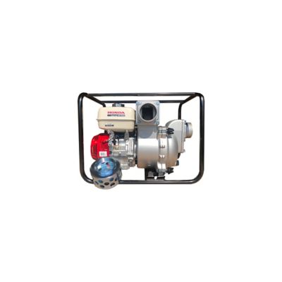 Image showing  4 in. Gas Powered Trash Pump with Pin Lug Hose Kit