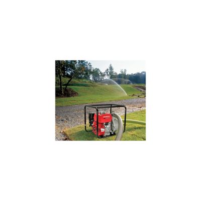 Image showing 6 th Honda Power Equipment 2 in. Gas Powered High Pressure Water Pump with Pin Lug Hose Kit