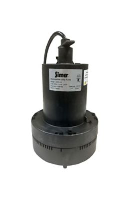 Image showing  Submersible Thermoplastic 1/3 HP Utility Pump