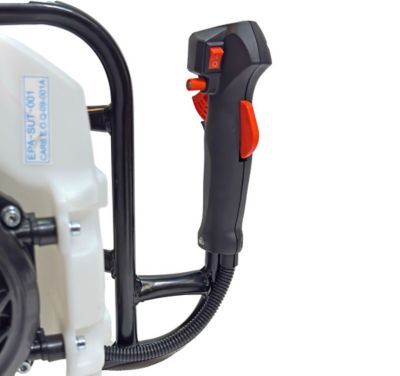 Image showing  63cc Handheld Post Hole Digger with 4,6,8,10,and 12 in. Augers