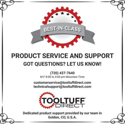 Image showing 6 th ToolTuff Direct 63cc Handheld Post Hole Digger with 4,6,8,10,and 12 in. Augers