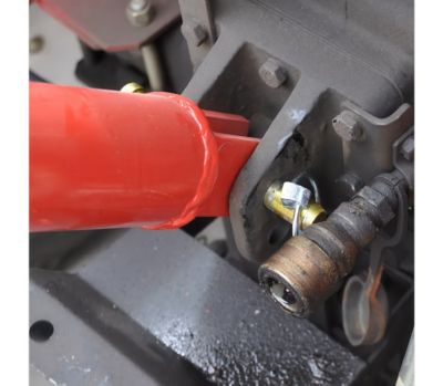 Image showing  Model 400 3-Point Post Hole Digger with 6 in. 9 in. and 12 in. Augers for Compact/Sub-Compact Tractors