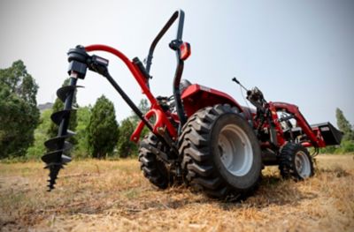Image showing  Model 650 3-Point Post Hole Digger with 6 in. 9 in. and 12 in. Augers for Compact Tractors