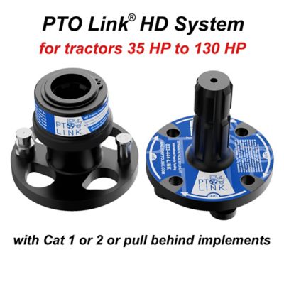 Image showing  HD PTO Link with CAT 1 No-Weld Quick Hitch Lower Hooks Bundle