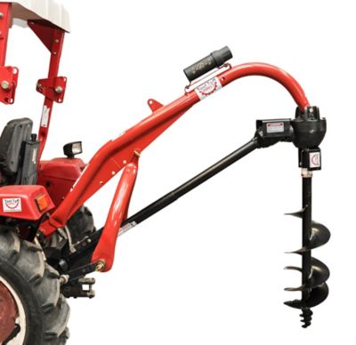 Image showing  Model 1500 3-Point Post Hole Digger with 6 in. 9 in. and 12 in. Augers