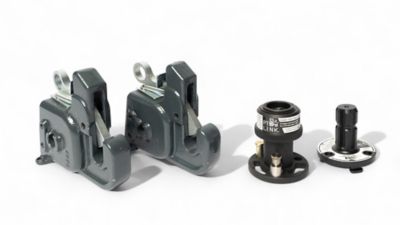 Image showing  Compact PTO Link with CAT 1 No-Weld Quick Hitch Lower Hooks Bundle