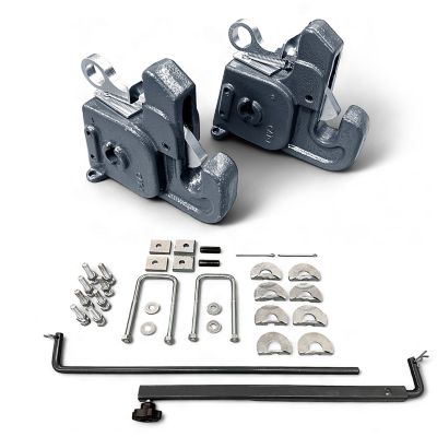 Image showing  Compact PTO Link with CAT 1 No-Weld Quick Hitch Lower Hooks Bundle