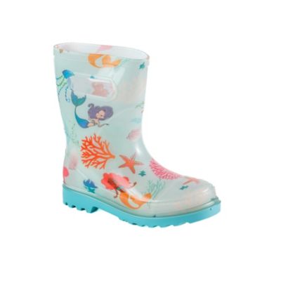 Image showing 0 th Blue Mountain Kids' Waterproof Mermaid Boots