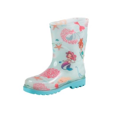Image showing 3 th Blue Mountain Kids' Waterproof Mermaid Boots