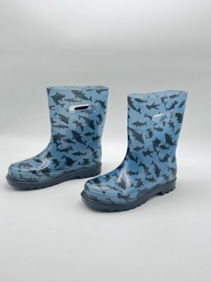 Image showing 2 th Blue Mountain Kids' Waterproof Shark Boots