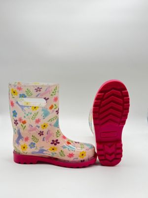 Blue Mountain Kids' Waterproof Unicorn Boots