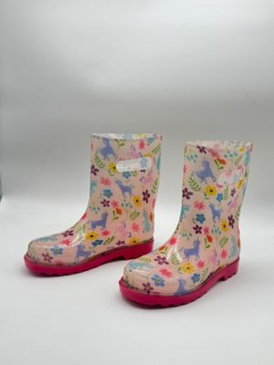 Image showing  Kids' Waterproof Unicorn Boots