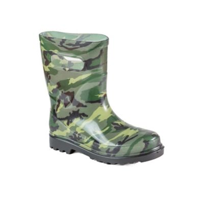 Image showing 0 th Blue Mountain Kids' Waterproof Camo Boots