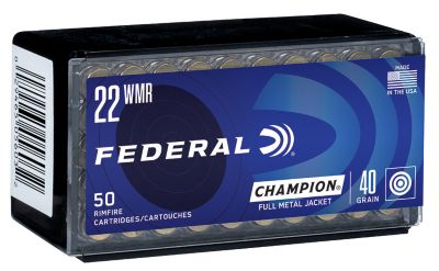 Federal 22 MAG 40 g FMJ 