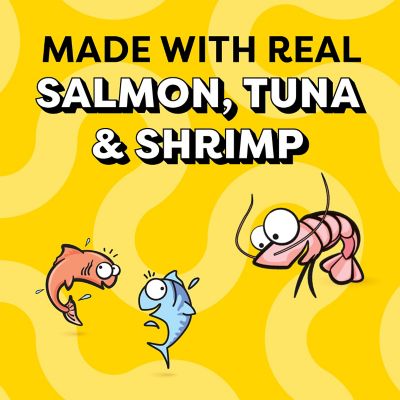 Image showing  Creamy Puree Mix-Ups Variety Pack Lickable Cat Treats, 0.42 oz Tubes, 48 pk.