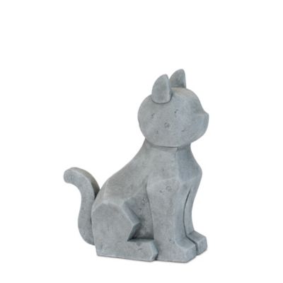 Image showing  Modern Sitting Dog and Cat Statue (Set of 2)