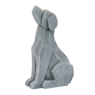 Image showing  Modern Sitting Dog and Cat Statue (Set of 2)