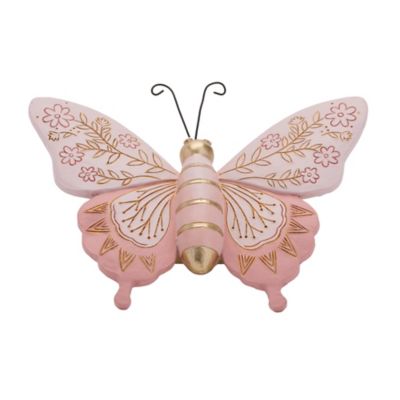 Image showing  Floral Etched Butterfly and Dragonly Shelf Sitter (Set of 4)