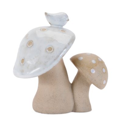 Image showing  Porcelain Mushroom Decor (Set of 6)