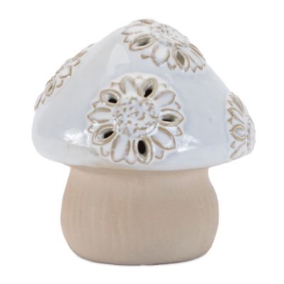 Image showing  Porcelain Mushroom Decor (Set of 6)