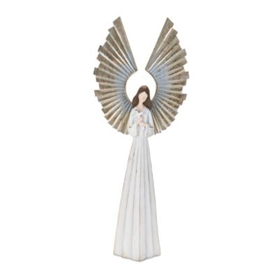 Melrose International Holiday Angel Statue 24.5 in. H