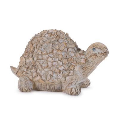 Image showing  Floral Turtle and Snail Decor (Set of 2)