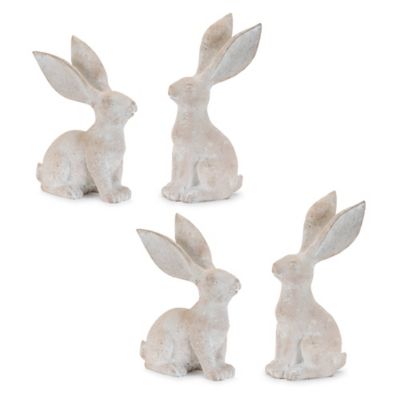 Image showing  Long Ear Rabbit Figurine (Set of 4)