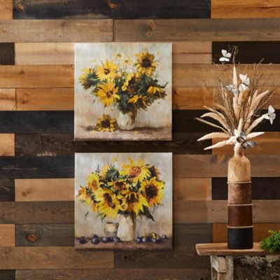 Image showing  Sunflower Vase Canvas Wall Art 32 in. L