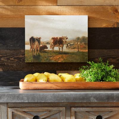 Image showing  Cattle Landscape Print Wall Art 15.75 in. L