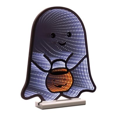 Melrose International Ghost with Candy Bucket Ekkolight 16 in. H