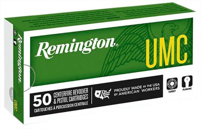 Remington 38 SUPER AUTO +P 130GR FMJ UMC 50 RND PK