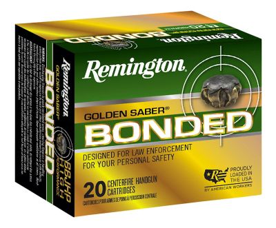 Remington 45 Auto 230Gr BJHP Golden Saber Bonded