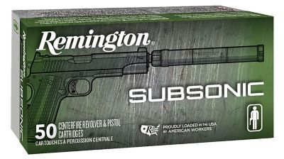Remington 9MM LUGER 147GR FNEB SUBSONIC