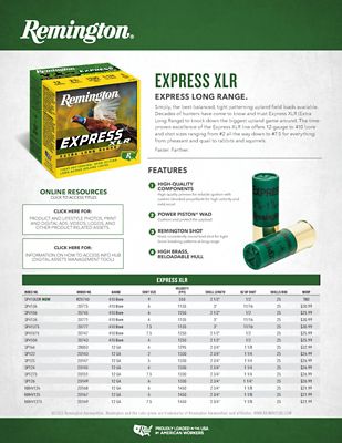 Image showing  Express XLR 12GA 2-3/4 in 1-1/4 oz 7-1/2