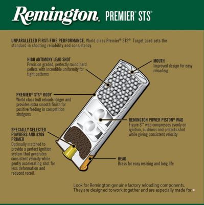 Image showing  STS 12GA 2-3/4 in. 2-3/4DRAM 1-1/8 oz. 7.5