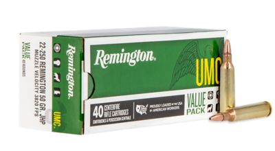 Image showing  L22504B 22-250 REM 50GR UMC JHP