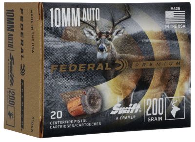 Federal 10MM AUTO 200GR SWIFT A-FRAME
