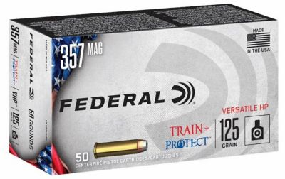 Federal 357 MAG 125GR VHP TRAIN + PROTECT