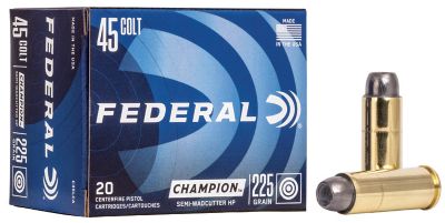 Federal 45 COLT 225GR CHAMPION SWCHP
