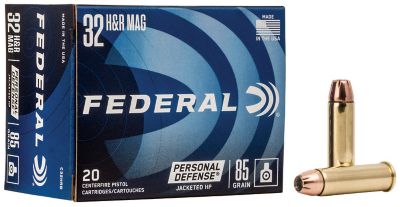 Federal 32 H&R Mag 85GR Personal Defense JHP
