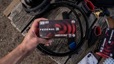 Image showing  American Eagle 40 S&W 180GR FMJ Ball