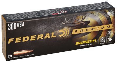 Image showing  300 WSM 185GR Berger Hybrid Hunter