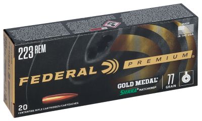 Image showing  223 Rem 77GR Sierra Matchking BTHP