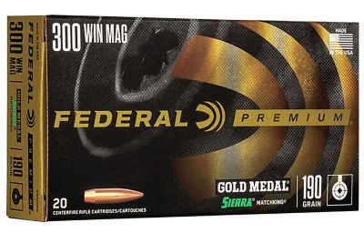 Image showing  300 Win Mag 190GR Sierra Matchking Bthp