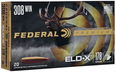 Federal 308 WIN 178 GR ELD-X