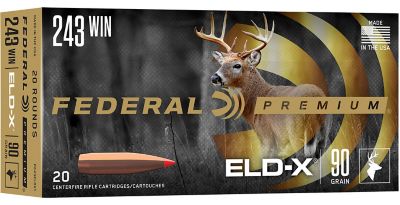 Federal 243 Win 90 GR ELD-X