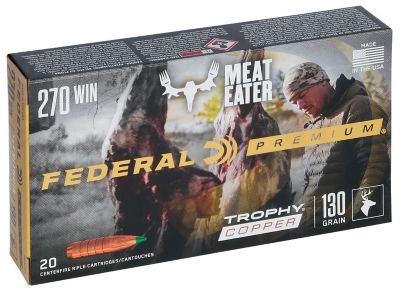 Federal 270 Win 130Gr Trophy Copper