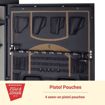 Image showing  49-Gun 35 cu. ft. E-Lock Hunter Gun Safe, 60 in. H x 29.5 in. W x 24.5 in. D, Charcoal Gray